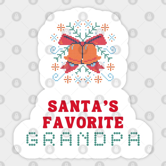 Christmas Grandpa Gift Sticker by Minisim